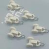50Pcs Electric Curtain Rails Runners Hooks Thickened Curtain Track Curtain Rail Hook General Pulley Smart Curtain Accessories
