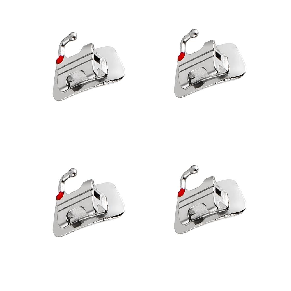 10 Kit Dental Kieferorthopädische Convertible Buccal Tubes 1. Molar Roth MBT Edgewise 022