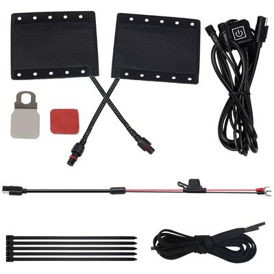 Motorrad Elektrische Beheizte Griffe Roller Moped Lenker Handwärmer Abdeckung Einstellbare Temperatur Heißer Lenker USB-Aufladung 1 Paar