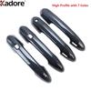 Door Handle Cover Trim For Toyota Sienna/Sienna LE    2024 Carbon Fiber Car Side Handles Catch Overlay Accessories