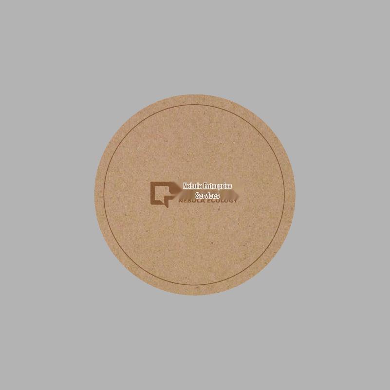 Meixiaoman Square Eco Paper Coasters (200 Pcs)