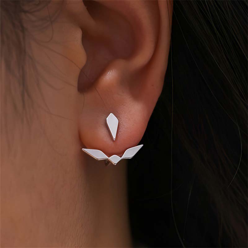 Fashion Metal Arrow Stud Earrings For Women 2026 New Gold Color Irregular Geometric Earrings Party Wedding Jewelry Gift