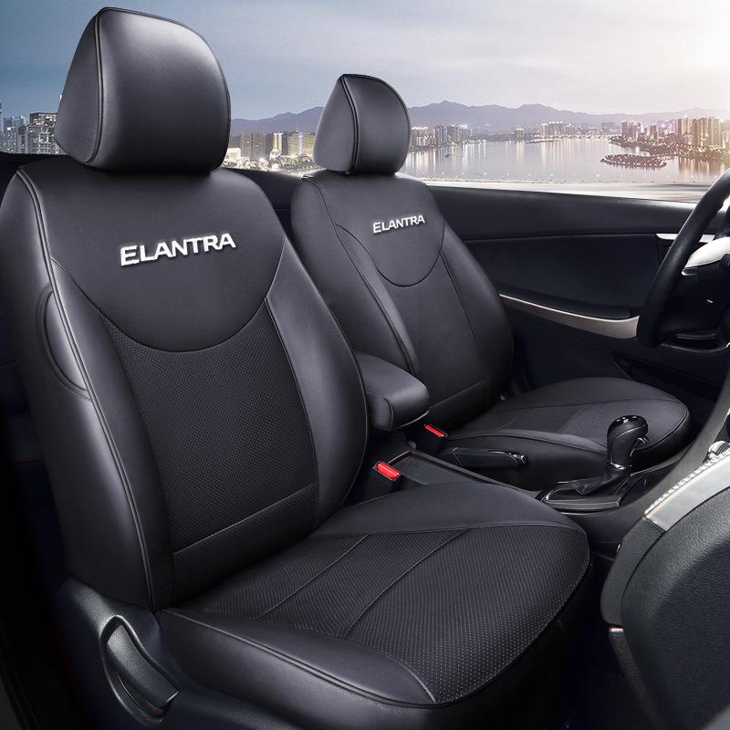 Κάλυμμα Καθισμάτων Δερμάτινο Παντός Καιρού Hyundai Elantra - Ανθεκτικό, Πλήρους Κάλυψης, Συμβατό με 5θέσια