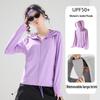 Unisex Outdoor UV Protection Clothing with Detachable Brim - UPF 50+ Breathable Summer Fishing Wear