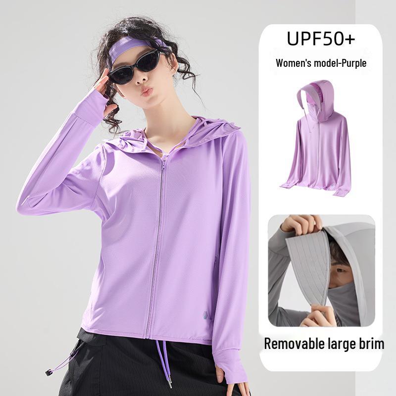Unisex Outdoor UV Protection Clothing with Detachable Brim - UPF 50+ Breathable Summer Fishing Wear