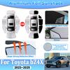 Car Sunshades For Toyota bZ4X Accessories 2023 2024 2025 bZ Subaru Solterra EA10 Aluminium Foil Full Windshield Anti UV Visors