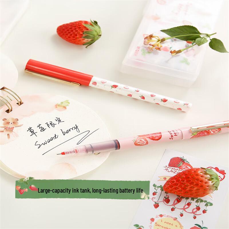 M&G Strawberry Limited Edition Direct Liquid Gel Pen