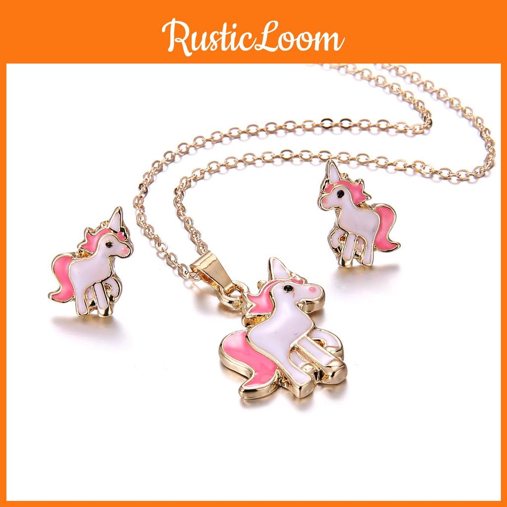 New Style Necklace Set Fashionable Alloy O-ring Chain Pendant