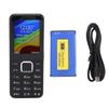 2G Mobile Phone Bluetooth 4.0 2.4 Inch Screen Unlocked Phone with Big Buttons 3 Card Slots SOS MP3 FM Radio Camera