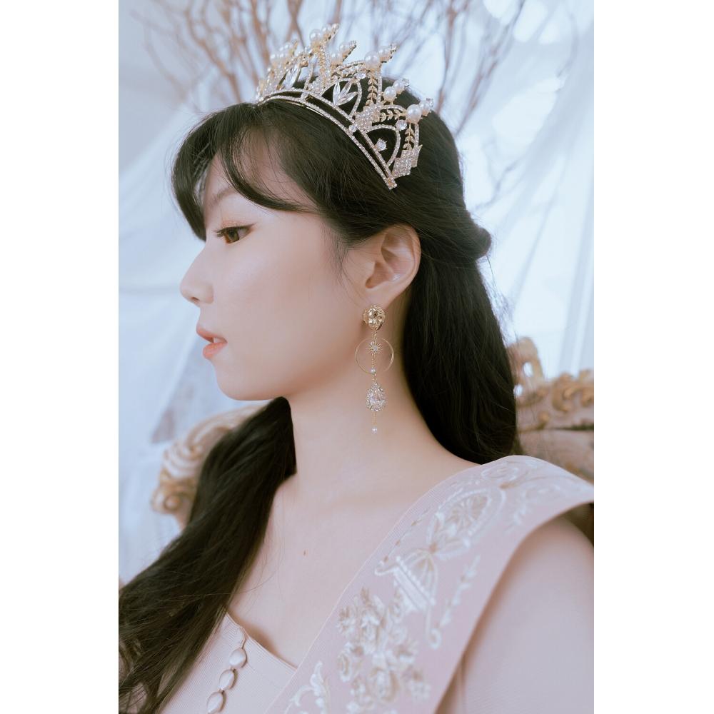 

[Aimelbie] Серия Aphrodite – Сандалии Starlight розового цвета шампанского