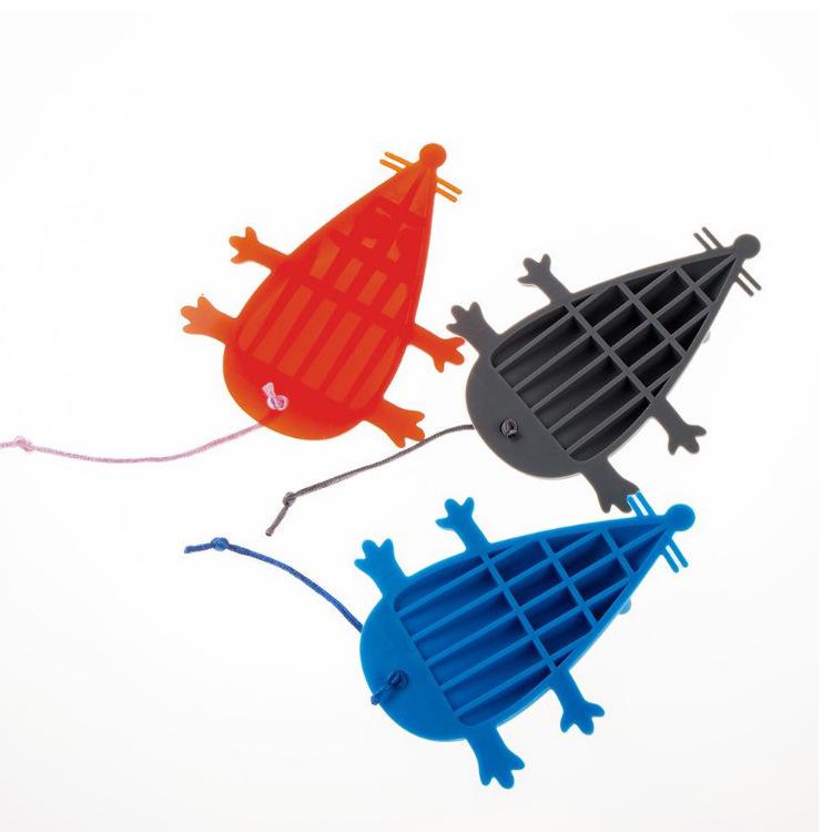 Door Stop Silicone Mouse Shape Protection for Home Safety Stopper Security Guard