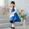 MANAMANA Town Belle Apron Princess and Headband Princess 120cm Kids' Dress, Dress, Set, 2-Piece Set, Blue, Girls' Costume, Transformation, Cosplay,