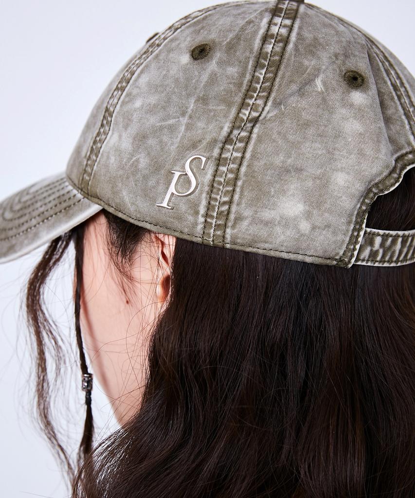 Seullipiseullib Sp Vintage Washing Light Khaki Ball Cap
