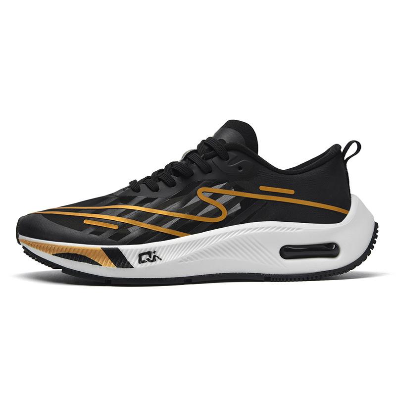 Men's Shoes New Air Cushion Running Shoes Student Race Shoes Marathon Racing Rebound Shock Absorption Sports Shoes Racing Shoes