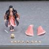 Figma Anime Action Figure Set - Zenitsu Agatsuma Kamado Tanjiro Nezuko & Kyojuro Rengoku Collectible Models with Moveable Joints