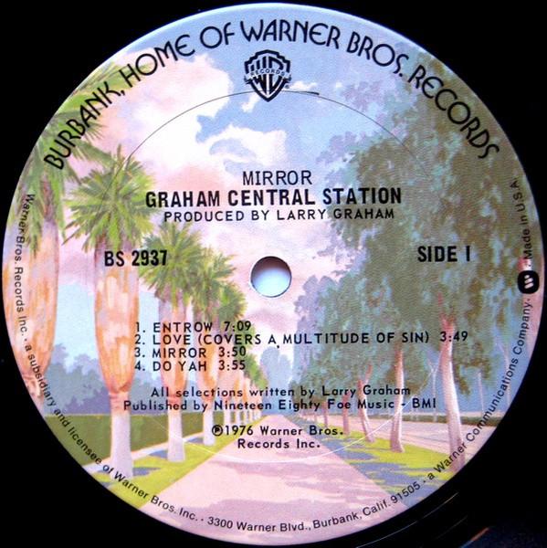 

LP Record GRAHAM CENTRAL STATION - Mirror BS2937 WARNER BROS 1976 US Soul/Funk Used