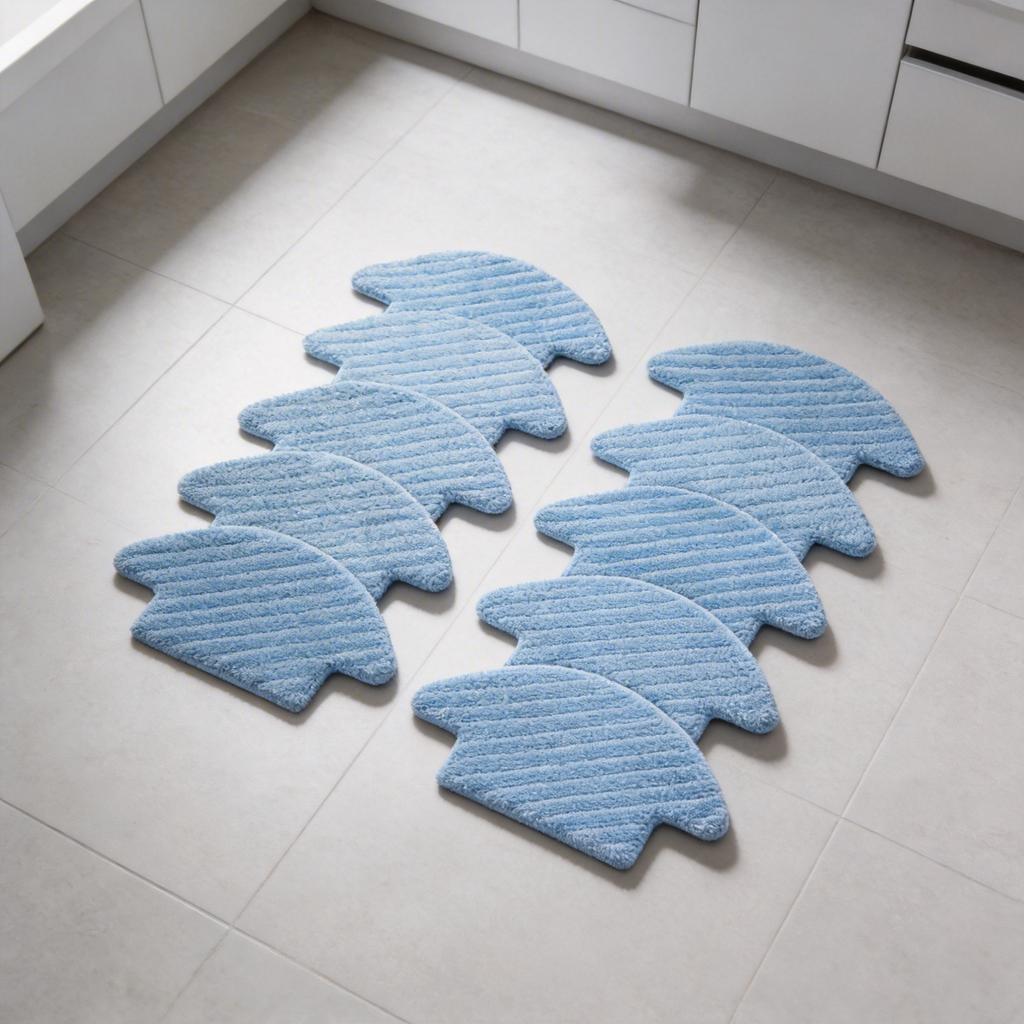 Replacement Mop Cloth Kit 410 Pack for LEFANT M213S Robot Vacuum Cleaner Microfiber Mop Cloths for Efficient Floor Care