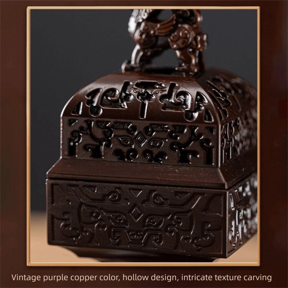 Pi Xiu Small Incense Censer Square Aroma Burner Durable Incense Stick Burner  Office Decoration