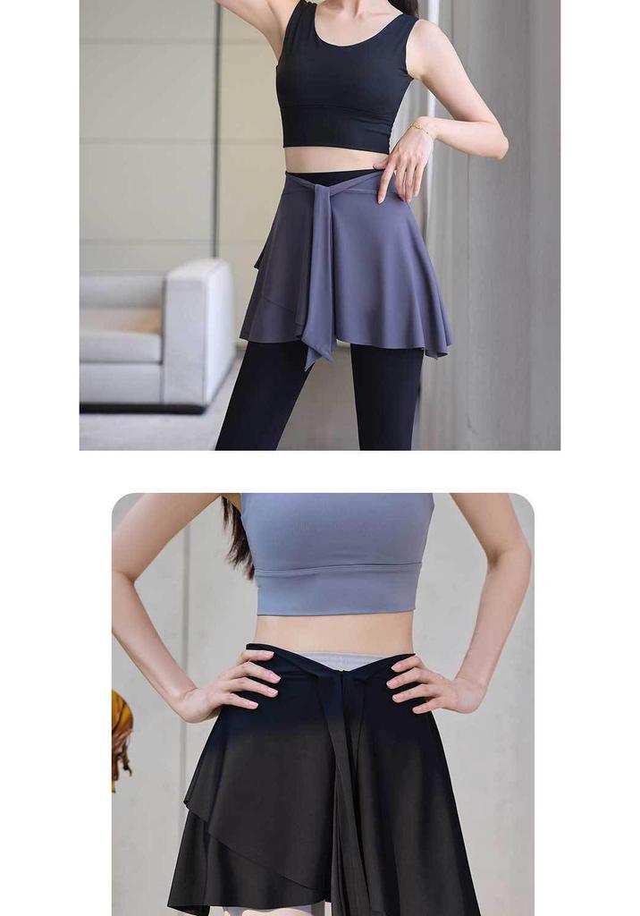 Yoga Skirt: One-Piece Sports Cover for Running and Fitness