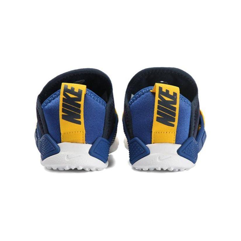 Nike Huarache Extreme Low Top Toddler Shoes Black Blue Yellow Infant And Toddler AH7827-404