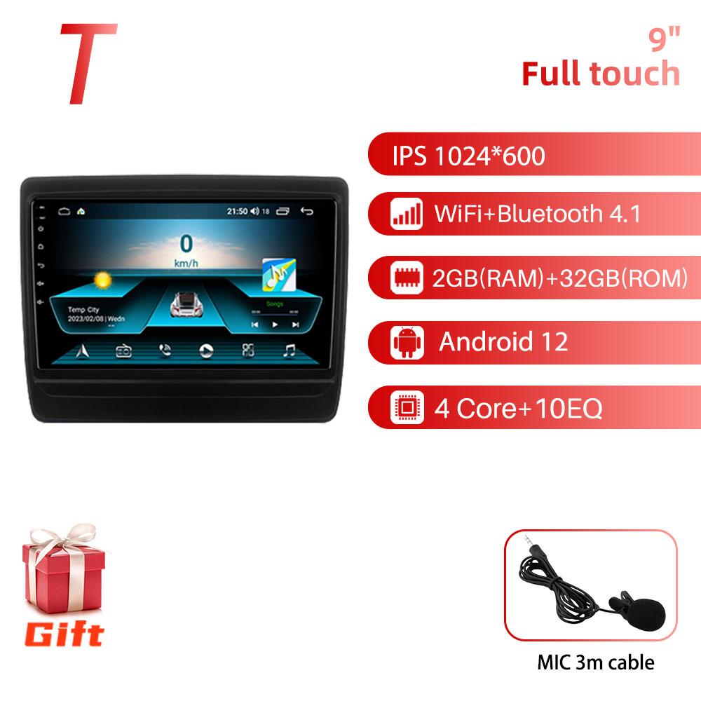 Hicar Android Car Radio Stereo for Isuzu D-MAX 2020-2025 2 Din Autoradio CarPlay GPS Navigation Car Multimedia Player Head Unit