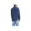 Levis Solid Color Single-Breasted Collar Long Sleeve Shirt Men Shirts Blue A3323-0000