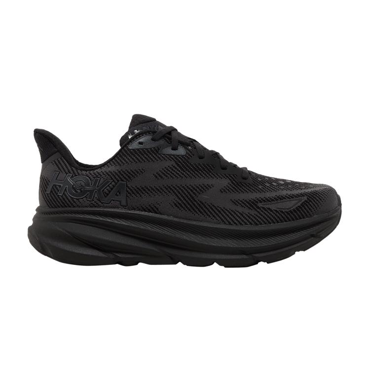 HOKA Clifton 9  Triple Black  46