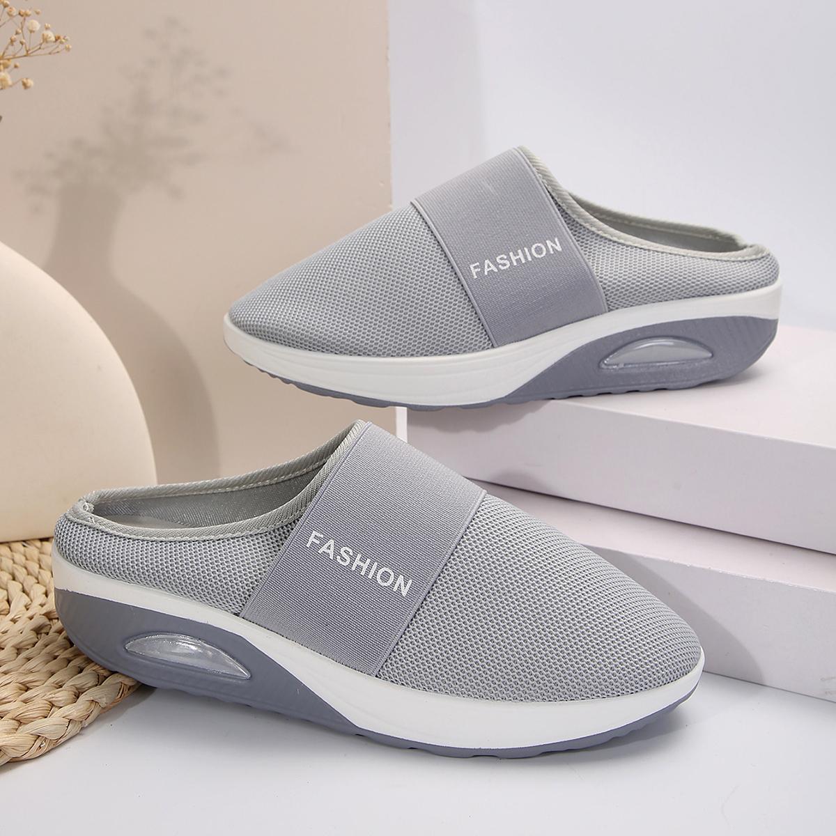 

Women Slippers 2025 Fashion Casual Wedges Sandals Vintage Anti-slip Casual Slippers Platform Retro Shoes for Women Slides Women 35