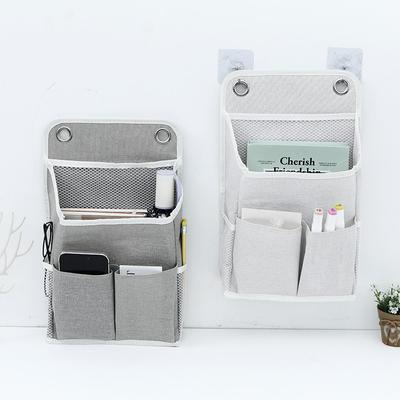 1pcs Wall-Mounted Dorm Door Back Storage Bag Large Capacity Wall Hanging Organizer Home Wall Suspension Storage Bag