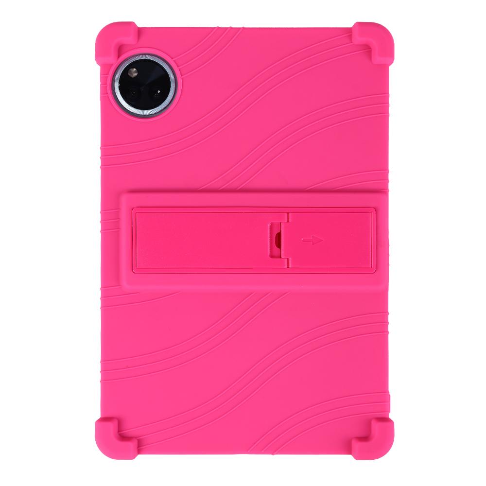 

Для планшета DOOGEE U11 2025 11 Android 15 Противоударный чехол для DOOGEE U11Pro чехол silicona Мягкий силиконовый чехол-подставка Защитная оболочка DOOGEE U11 розовый