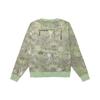 Vans Tie-Dye Loose Fit Crewneck Sweatshirt Men Tops Light-Green VN0A5H8UYAN