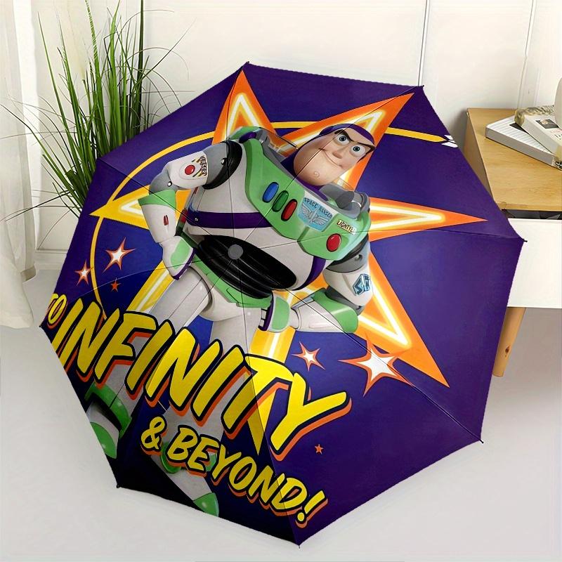 

Buzz Lightyear,Infinity Beyond Automatic Opening and Closing Umbrella - 8-rib Reinforced Folding Design, Lightweight and Portable, Suitable