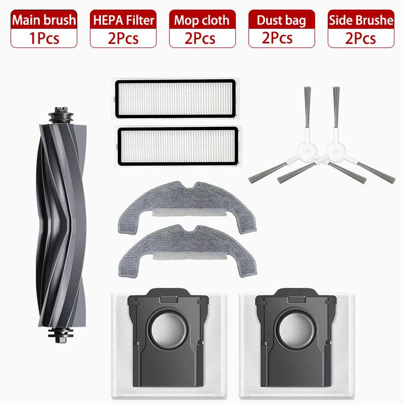 

Dreame D10 Plus Gen 2 RLD32GD Робот-пылесос Запасные части Расходные материалы Основная Боковая щетка Hepa-фильтр Ткань для швабры Пылесборник Аксессуары