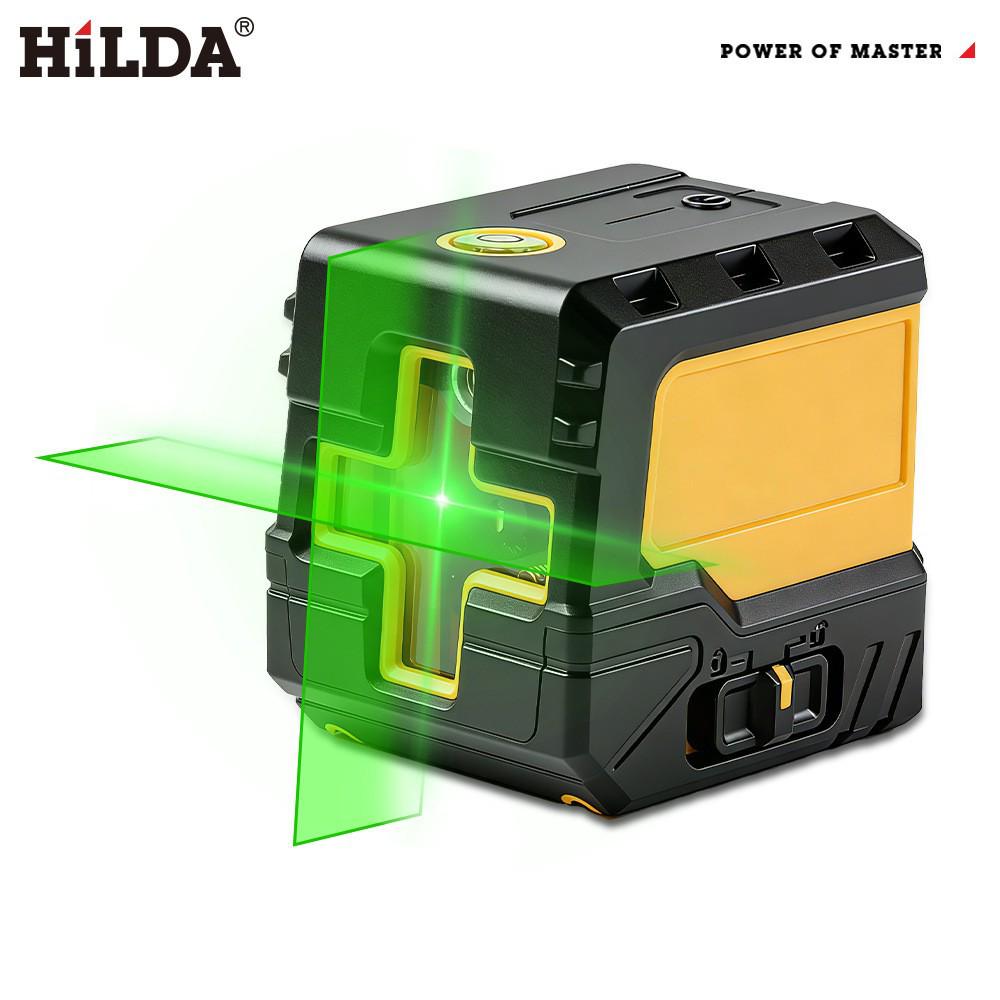 Compact Portable Laser Level: Mini Auto-Leveling with Strong Green Laser Lines