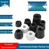 In-Stock Eco-Friendly White Rubber Anti-Slip Furniture Foot Pad with Screw Height Adjustment for Table and Chair.