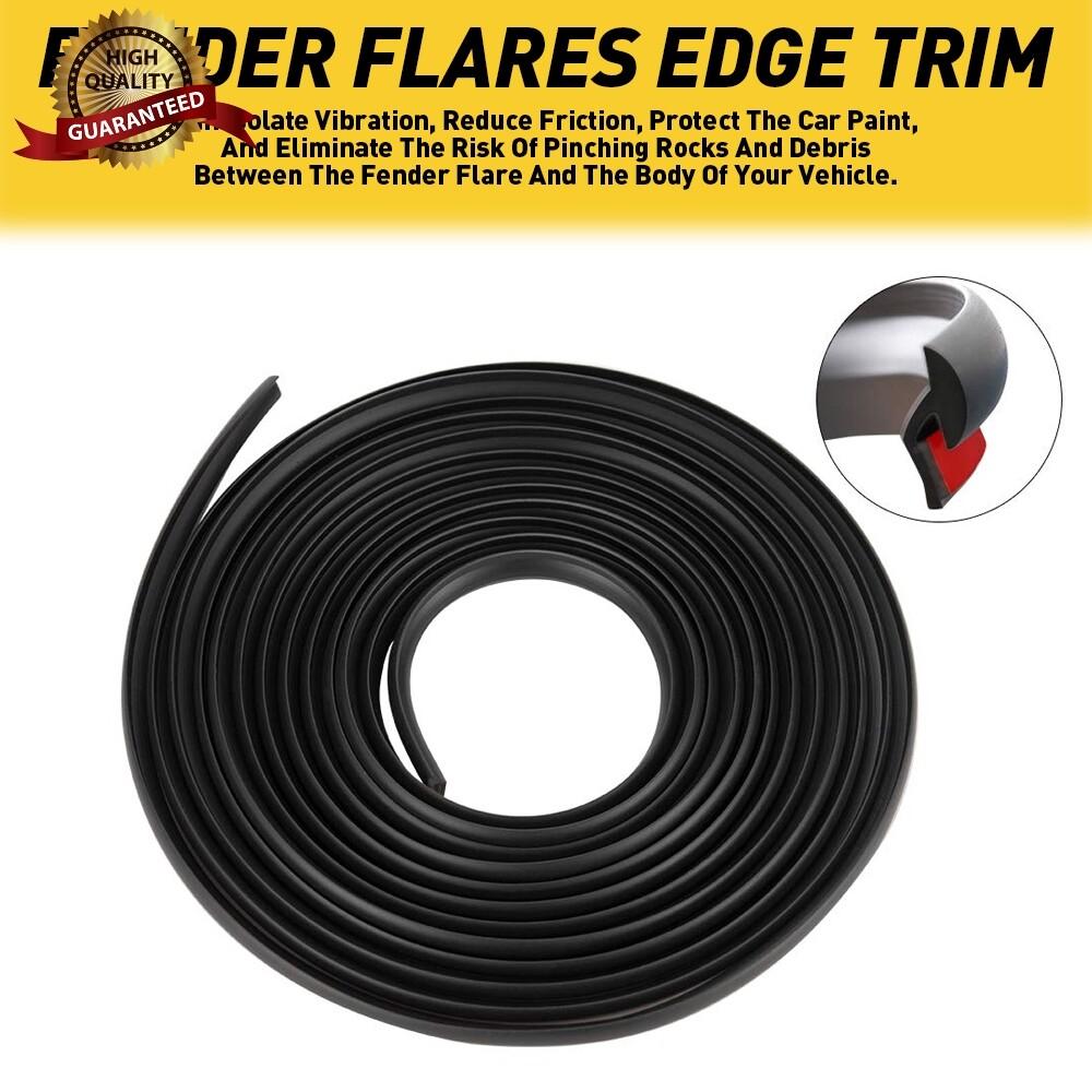

5M Edge Trim Rubber Gasket Fender Flare Rubber Seal For Car Truck Wheel Wells