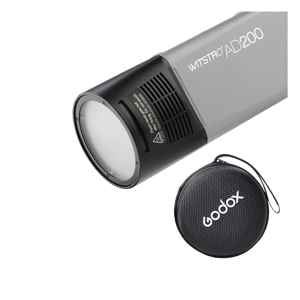 

Godox H200R Separation Studio Flash Head Удлинительная головка Портативная со спиральной трубкой для вспышки Godox AD200