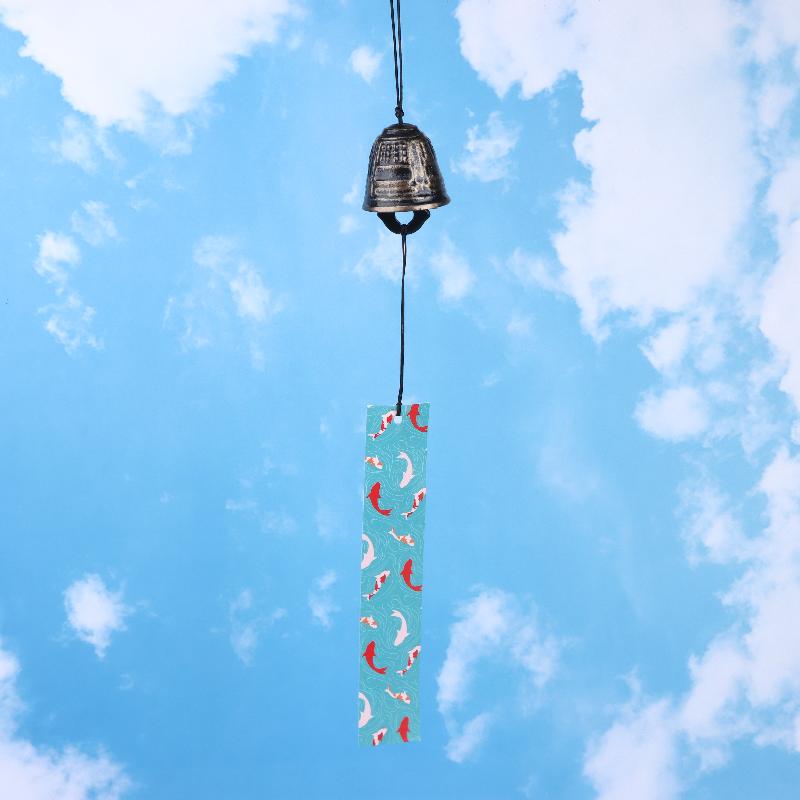 Creative Cast Iron Wind Chime Hanging Decoration Metal Retro Hanging Leaf Bell Balcony Outdoor Garden Hanging Decoration