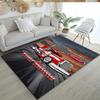 Peterbilt Heavy Trucks Customizable Name Floor Rug Office Rug Perfect for Entryway Study Room Game Room Playrooms Antislip Carpet Anime Office Decor