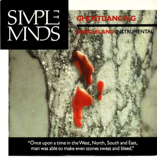 

7-дюймова платівка SIMPLE MINDS - Ghostdancing VS907 Virgin 1986 UK Рок Вживана