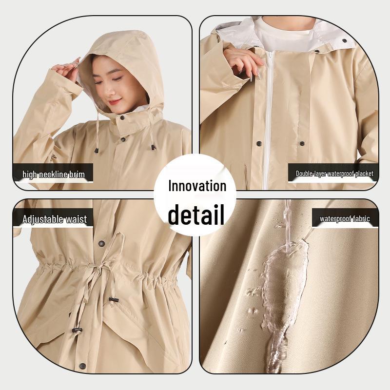 Větruodolné pončo trenčkotu pro celé tělo: Větruodolné, Rychleschnoucí Venkovní Svrchní Oblečení