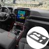 ABS Carbon Fiber Interior Gear Shift Panel Frame Cover Trim For Ford Ranger