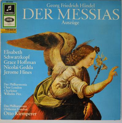 LP Record GEORG FRIEDRICH HÄNDEL - Der Messias SMC80936 Columbia Germany Classical Used