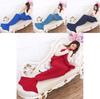 Mermaid Blanket With Knitted Fabric For Spring Autumn Comfort And Warmth