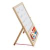 Children Magnetic Drawing Board Double-Sided Writing Board Painting Graffiti Kids Early Learning Educational Wooden Math Toy
