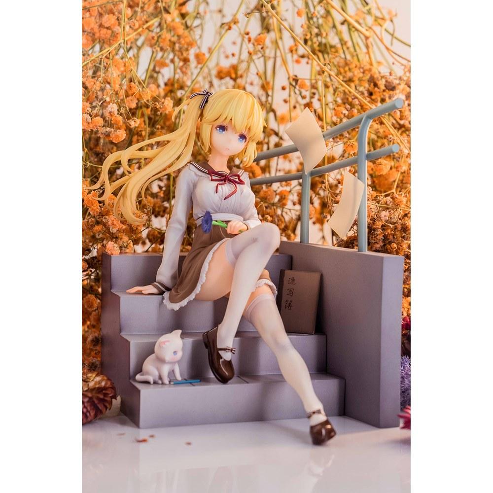 Unknown Model Three Colors Love TE Chika 1/7 Scale PVC ABS Painted Figure