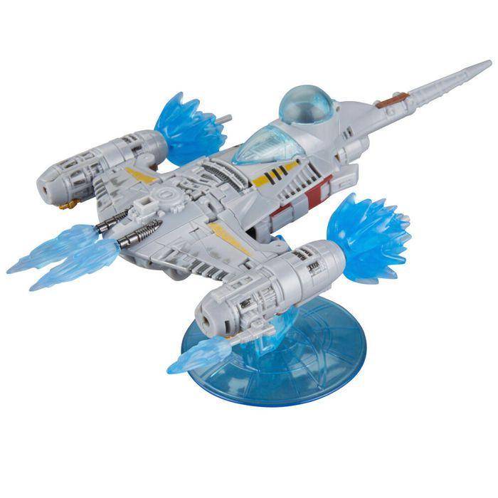 Figurine Transformers - TRANSFORMERS - COLLABORATION TRA GEN 3 - Chasseur N-1 - 19 cm - 6 effets de souffle