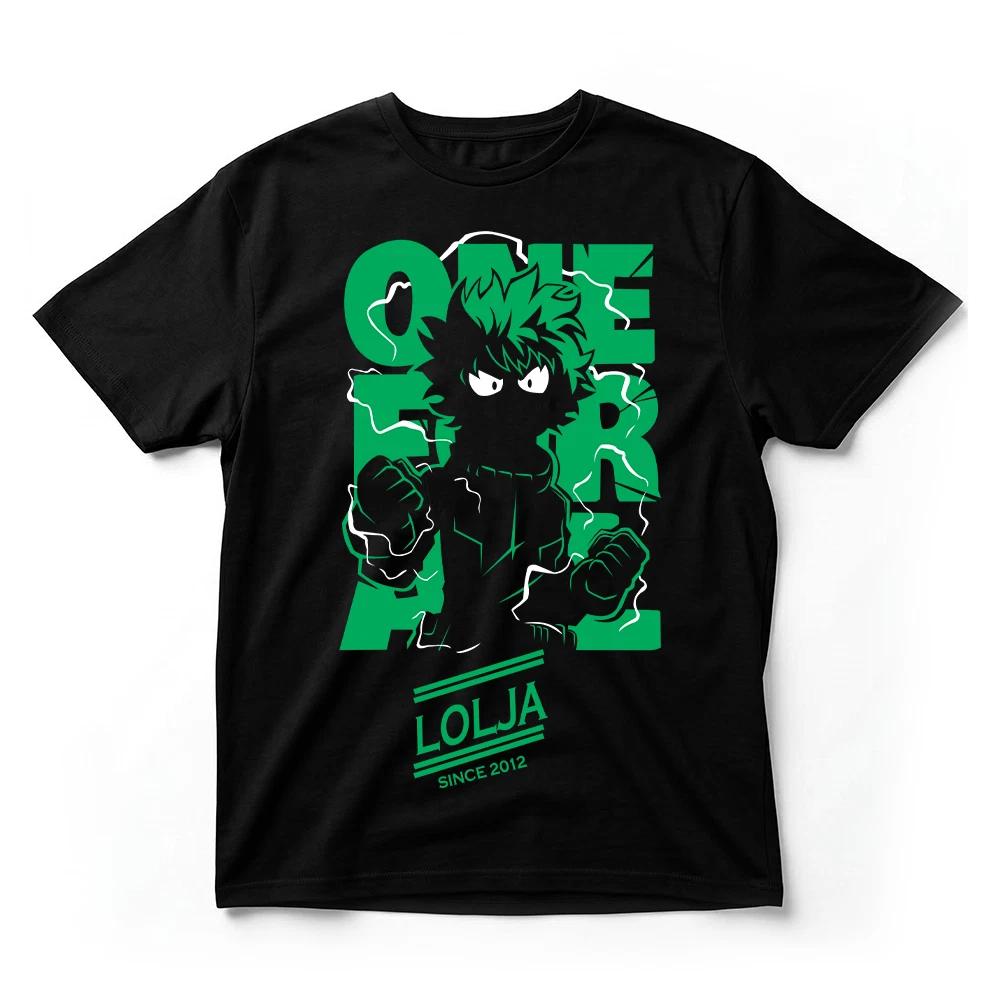 Deku Midoriya Anime T Shirt One For All Shadow Tee UK