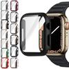 Langlebige PC-Hülle mit HD-Klarbildschirmschutz für Apple Watch Schützt vor versehentlichen Stürzen