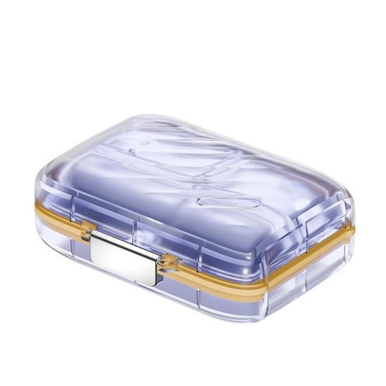 Medicine Storage Box Pill Organizer Large Capacity Multiple Compartments Waterproof Portable Tablet Container Travel Pill Box